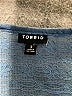Torrid Jacquard Blue Short Sleeve Top Size 3X Plus (3) - photo 7
