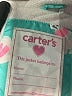 Carter's 100% Polyester Stars Teal Snow Jacket Size 2T - photo 3