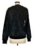 Fourteenth Place 100% Polyester Metallic Black Pullover Sweater Size M - photo 2