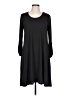 Love, Fire Solid Black Casual Dress Size L - photo 1