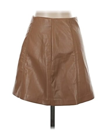 TRUTH BY REPUBLIC Faux Leather Skirt (view 1)
