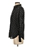 Uniqlo Polka Dots Black Long Sleeve Button-Down Shirt Size S - photo 5