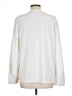 Ann Taylor 100% Polyester Ivory Long Sleeve Blouse Size L - photo 2
