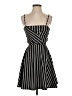 Aqua Stripes Black Cocktail Dress Size XS - photo 1