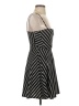 Aqua Stripes Black Cocktail Dress Size XS - photo 4