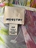 Industry 100% Polyester Floral Yellow 3/4 Sleeve Blouse Size S - photo 7