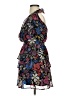 Slate & Willow 100% Polyester Paisley Blue Cocktail Dress Size XS - photo 5