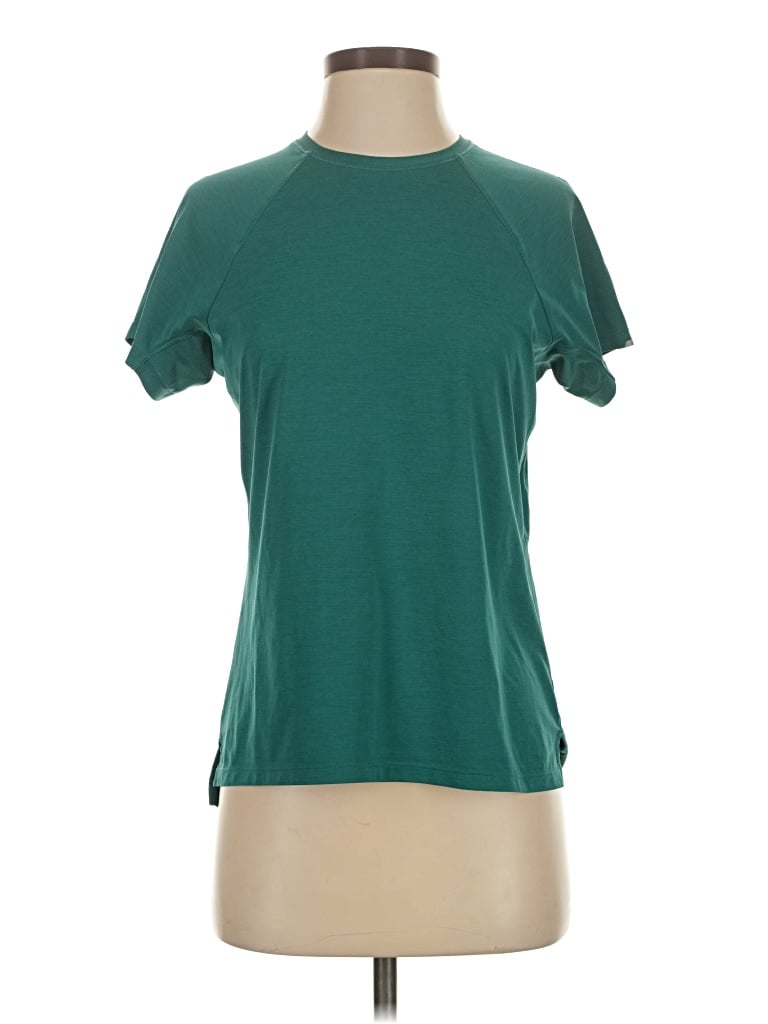 Pre-owned Rei Co Op Short Sleeve T-shirt In Green