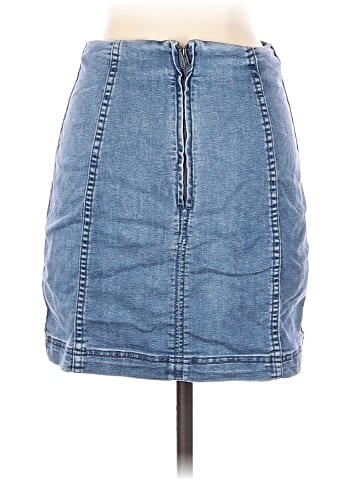 Free People Denim Skirt (view 2)