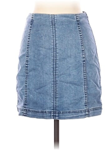 Free People Denim Skirt (view 1)