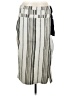 Zero + Maria Cornejo Stripes Gray Casual Skirt Size 4 - photo 1