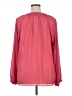 Torrid 100% Polyester Pink Long Sleeve Blouse Size 1X Plus (1) - photo 2