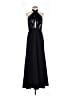 Halston Black Cocktail Dress Size 8 - photo 1