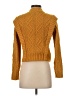 Central Park West Yellow Cardigan Size XS - photo 2
