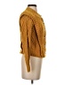Central Park West Yellow Cardigan Size XS - photo 4