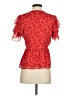 Madewell Red Short Sleeve Blouse Size 4 - photo 2