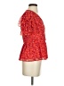 Madewell Red Short Sleeve Blouse Size 4 - photo 4