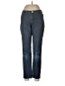 MICHAEL Michael Kors Chevron-herringbone Blue Jeans Size 6 - photo 1