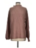 Gap Solid Brown Turtleneck Sweater Size S (tall) - photo 1