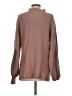 Gap Solid Brown Turtleneck Sweater Size S (tall) - photo 2