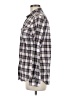 Eddie Bauer Plaid Gray Long Sleeve Button-Down Shirt Size M - photo 5