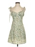 Shein Floral Green Cocktail Dress Size XS - photo 1
