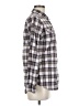 Eddie Bauer Plaid Gray Long Sleeve Button-Down Shirt Size M - photo 4