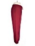 LNA Solid Burgundy Casual Pants Size L - photo 4