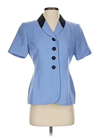 Kasper A.S.L. Short Sleeve Blouse (view 1)