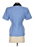 Kasper A.S.L. Blue Short Sleeve Blouse Size 2 (petite) - photo 2
