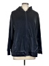 Avenue 100% Polyester Blue Zip Up Hoodie Size 13 - photo 1