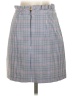 Topshop Houndstooth Blue Casual Skirt Size 4 - photo 2
