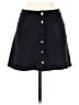Express Solid Black Casual Skirt Size 0 - photo 1