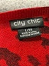 City Chic Animal Print Red Pullover Sweater Size 20 Plus (L) - photo 3