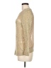 Staring at Stars Metallic Gold Pullover Sweater Size M - photo 5