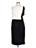 Coast Color Block Black Cocktail Dress Size 12 - photo 1