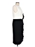 Coast Color Block Black Cocktail Dress Size 12 - photo 4