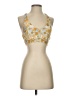Assorted Brands Gold Yellow Tank Top Size S - photo 1