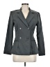 City Triangles Stripes Gray Blazer Size 7 - photo 1