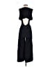 Marissa Webb Collective 100% Polyester Solid Black Jumpsuit Size 2 - photo 2