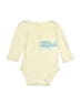 Carter's 100% Cotton Yellow Long Sleeve Onesie 3-6 MO / 6 MO - photo 1