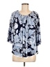 SJS Blue 3/4 Sleeve T-Shirt Size M - photo 1