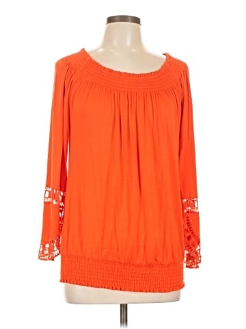 V Cristina 3/4 Sleeve Blouse (view 1)