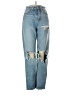 American Eagle Outfitters Hearts Blue Jeans Size 000 Regular - photo 1