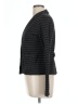 Caslon 100% Cotton Stripes Gray Blazer Size L - photo 5