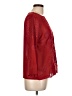 d.RA 100% Polyester Floral Red 3/4 Sleeve Blouse Size L - photo 4