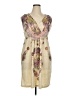 Appropriate Behavior 100% Polyester Paisley Tan Casual Dress Size XL - photo 1