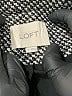 Ann Taylor LOFT Tweed Gray Blazer Size S - photo 6
