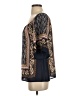 Blu Pepper 100% Polyester Black 3/4 Sleeve Blouse Size S - photo 5