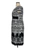 Perseption Graphic Black Gray Casual Dress Size XL - photo 5